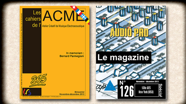 Les Cahiers de l'ACME & Audio Pro Magazine