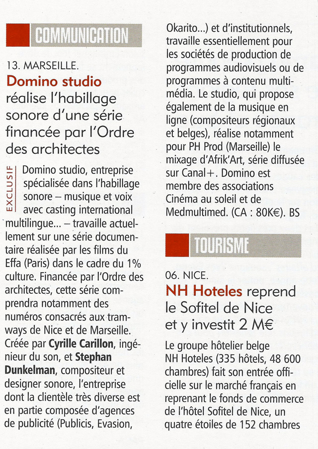 Sud Infos : Juin 2007